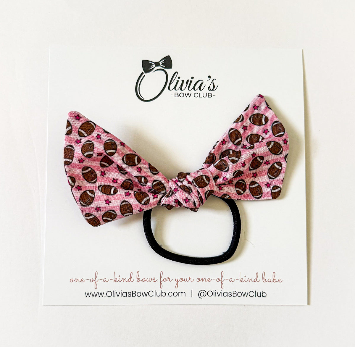 Pink Footballs - Sienna